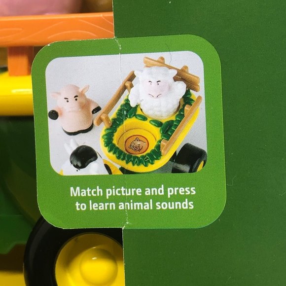 John Deere RevUp Barn Yard & Car & Animal Match Music Hayride Playsets Bundle 🆕 - Picture 12 of 16